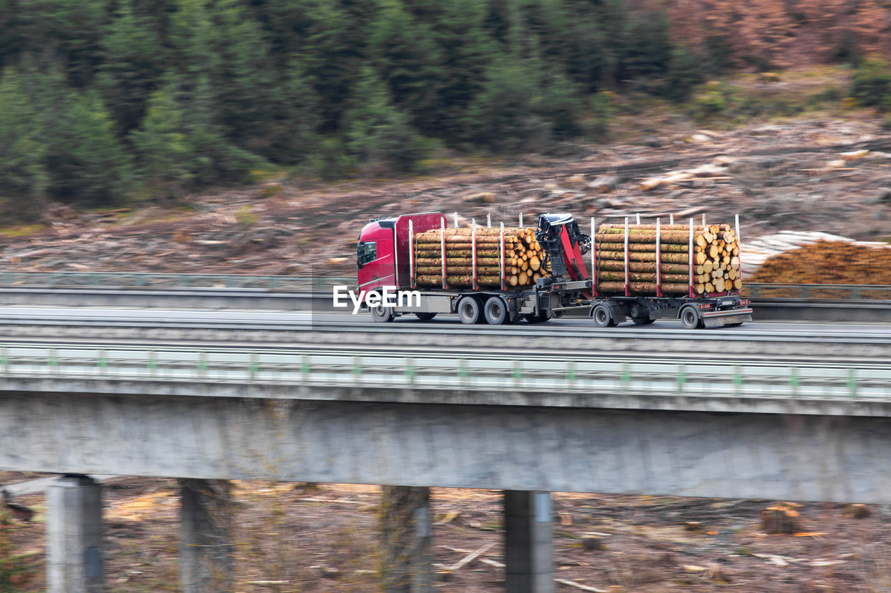 TRAIN ON RAILROAD TRACK