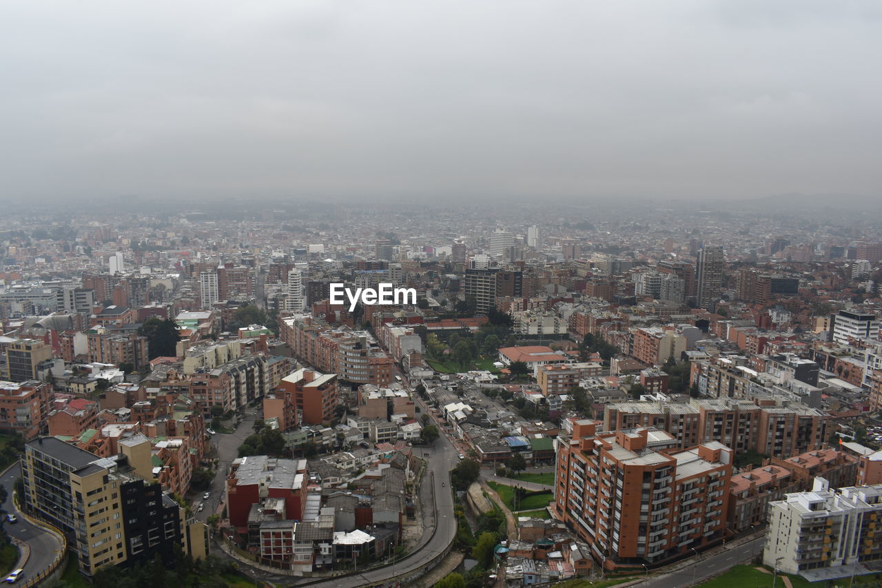 Aerial view of cityscape