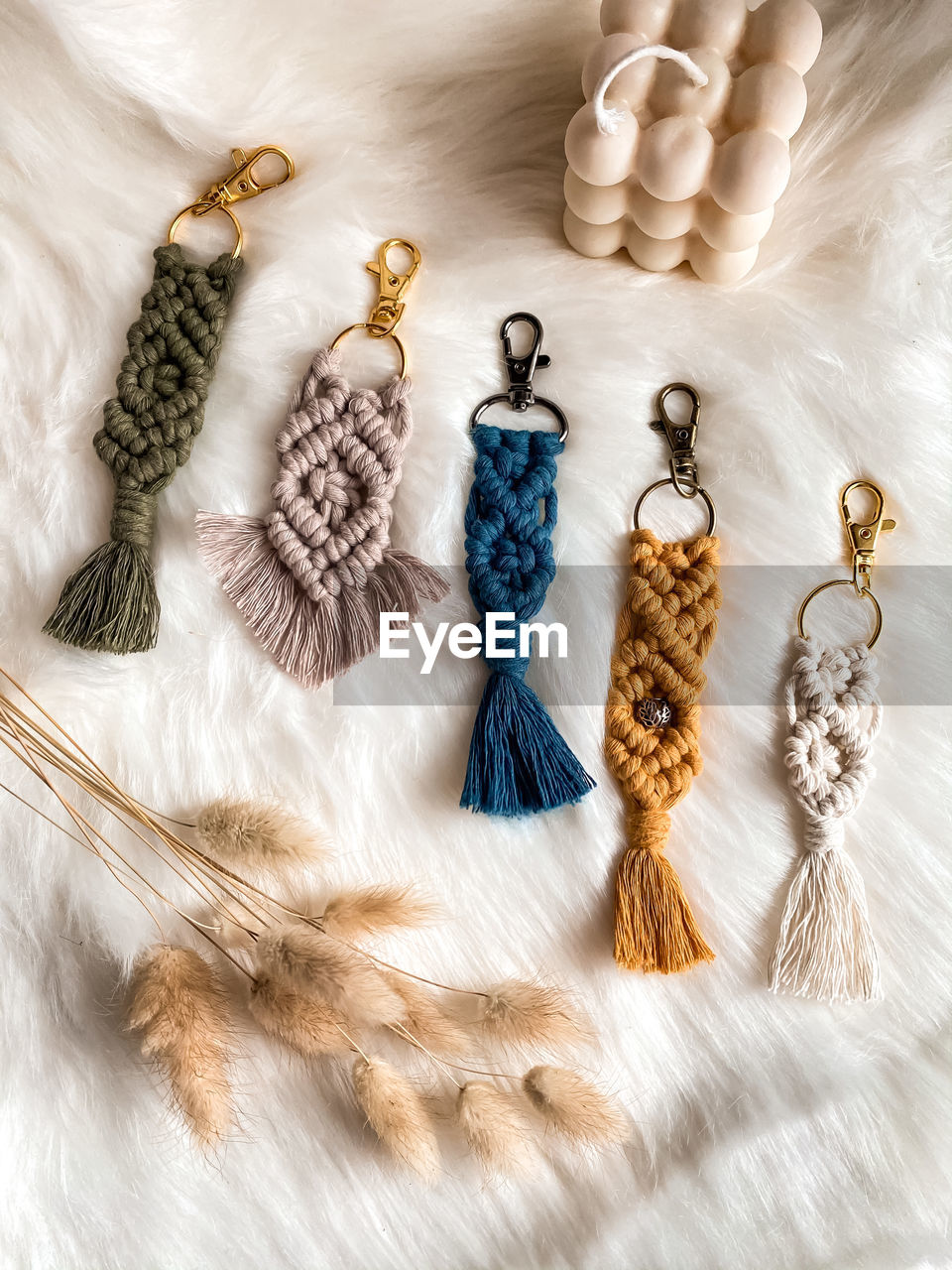 Macrame keychains