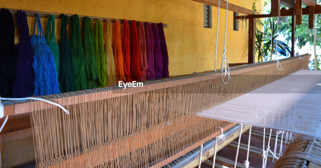 Colorful dyes from teotitlan del valle, oaxaca