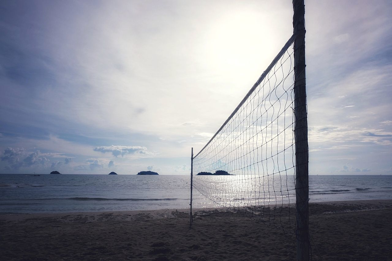 VIEW OF BEACH AGAINST SKY