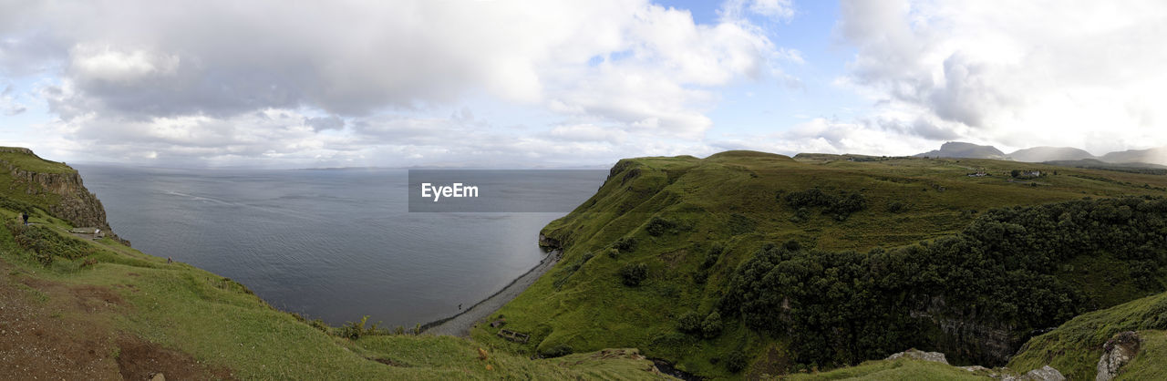 PANORAMIC SHOT OF LAND AGAINST SKY