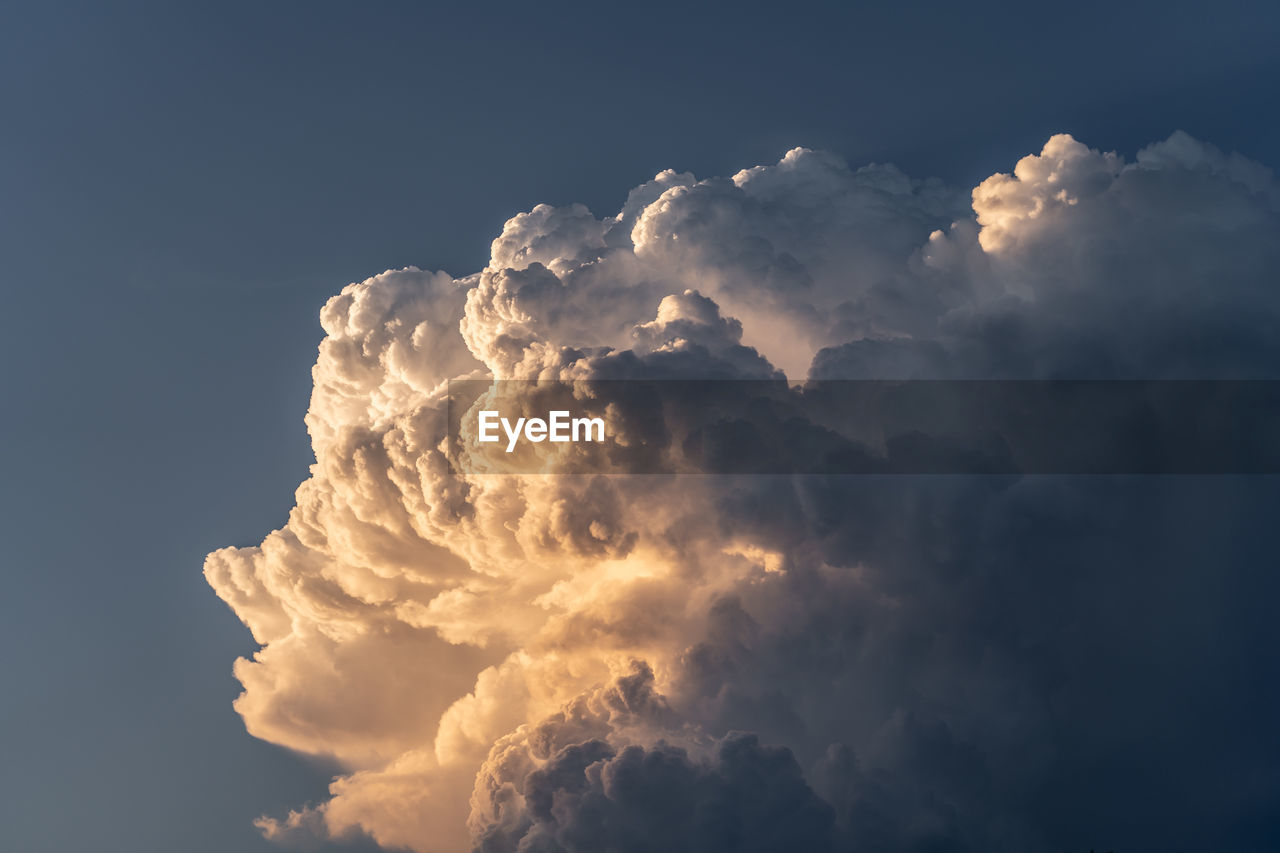 Low angle view of clouds in sky