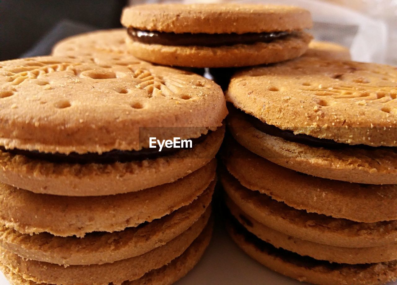 Close-up of cookies