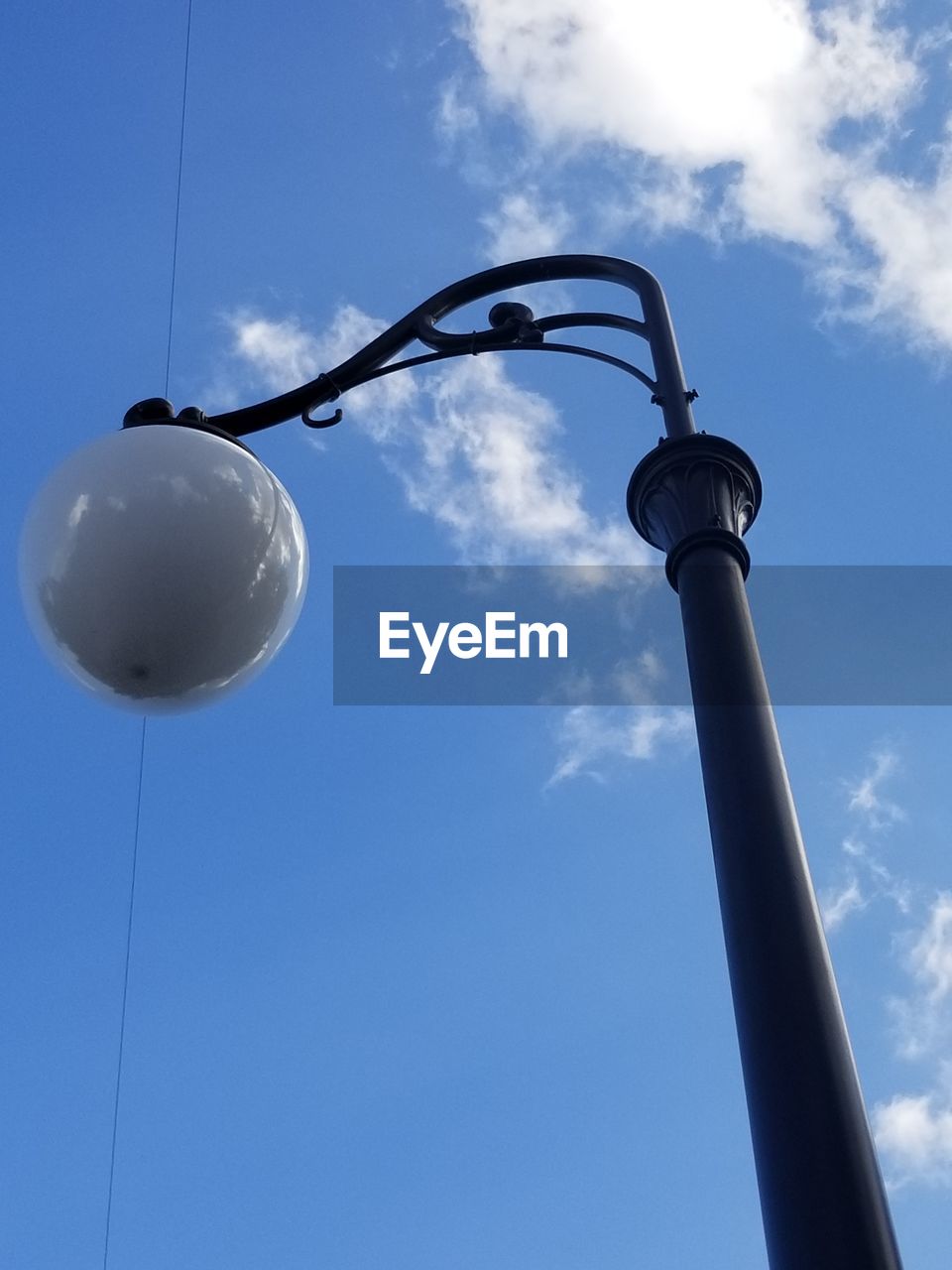 LOW ANGLE VIEW OF STREET LIGHT