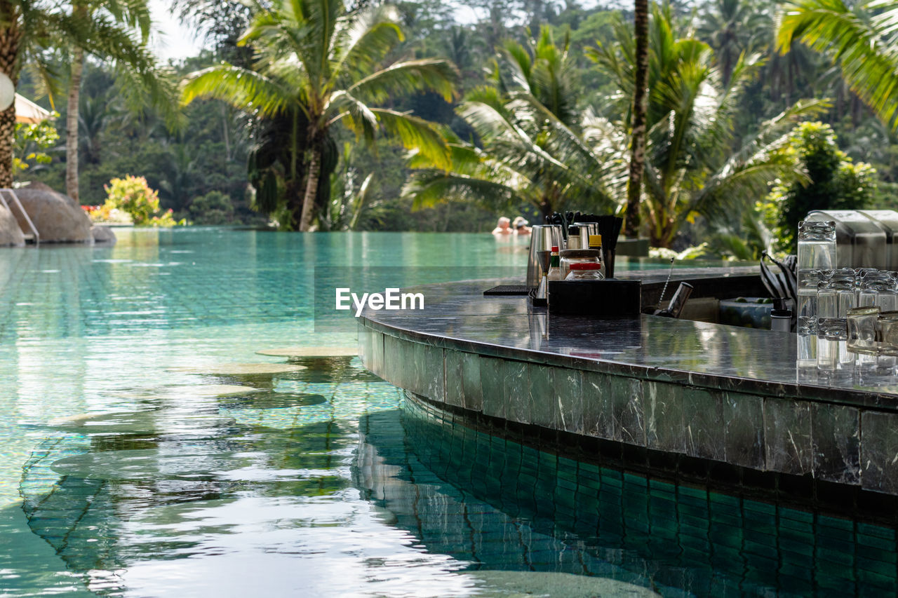 SCENIC VIEW OF SWIMMING POOL IN PARK