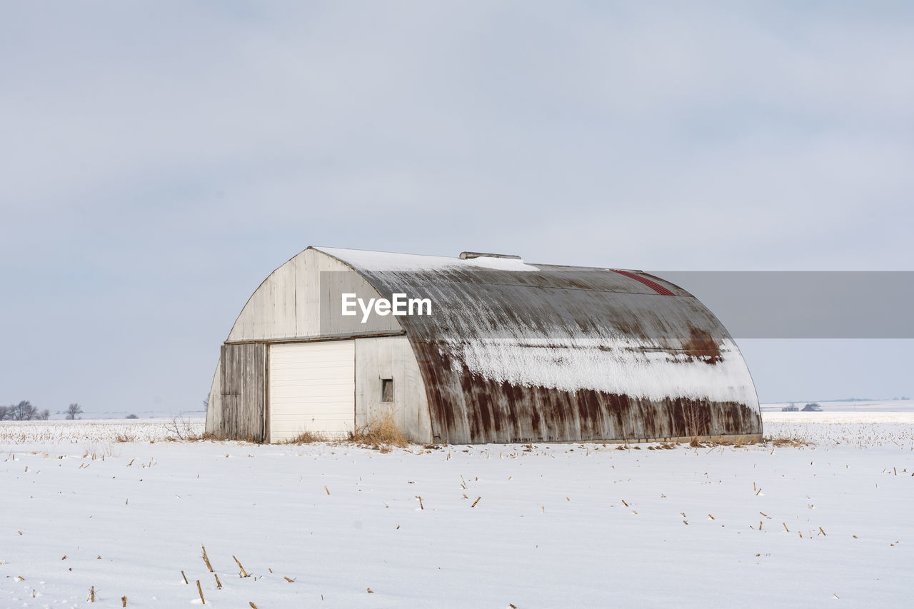 house on field