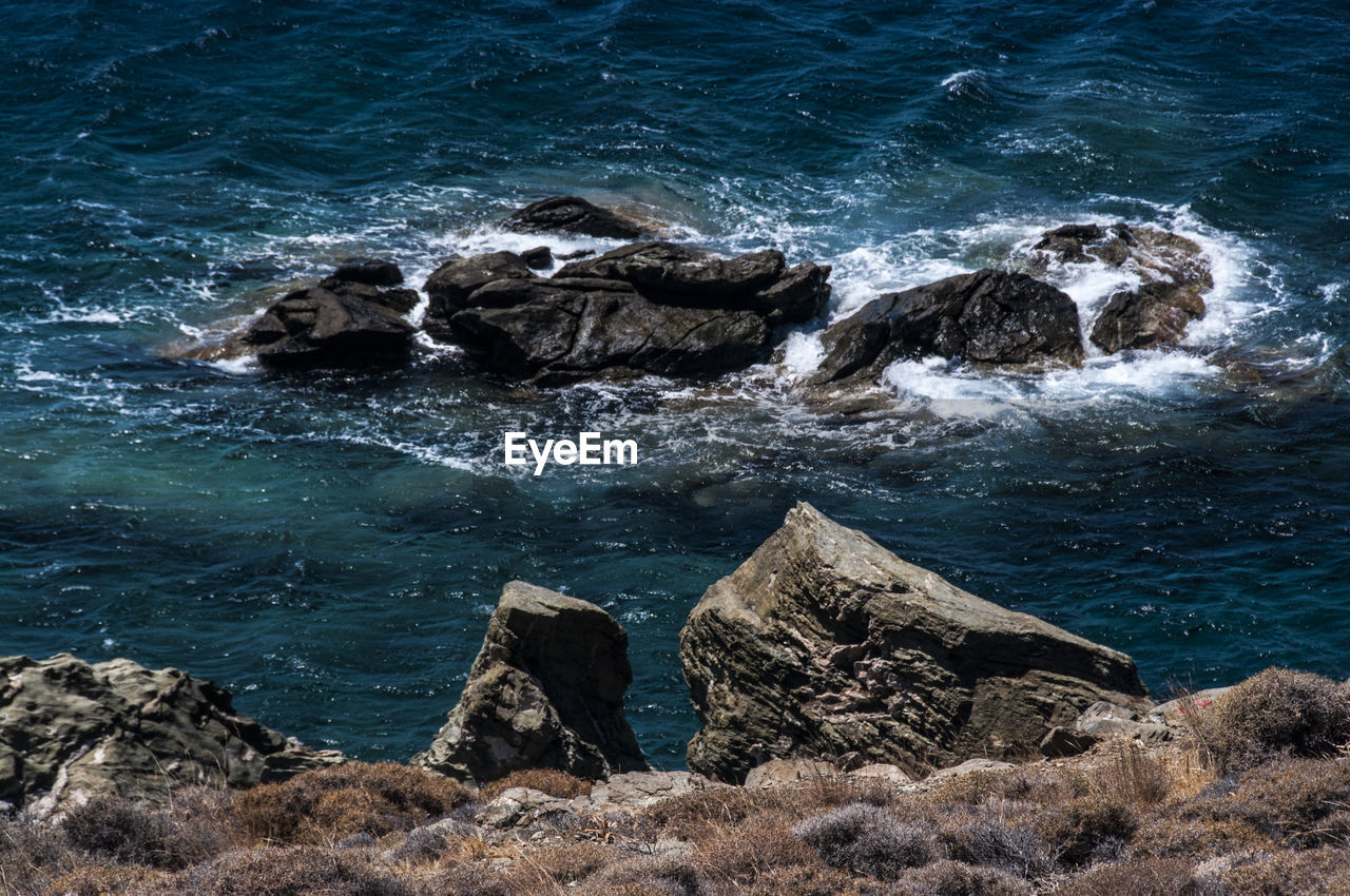 Scenic view of sea