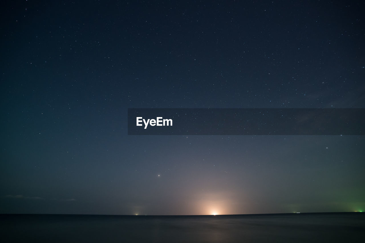 SCENIC VIEW OF SKY OVER SEA