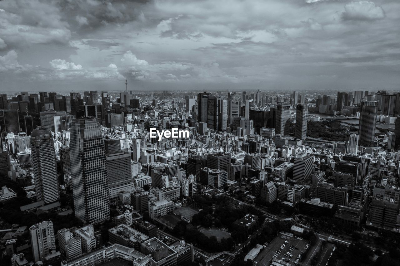 AERIAL VIEW OF CITY