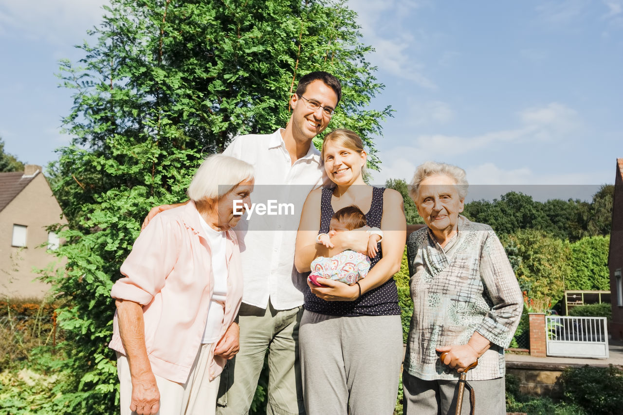 Multi generation family against plants