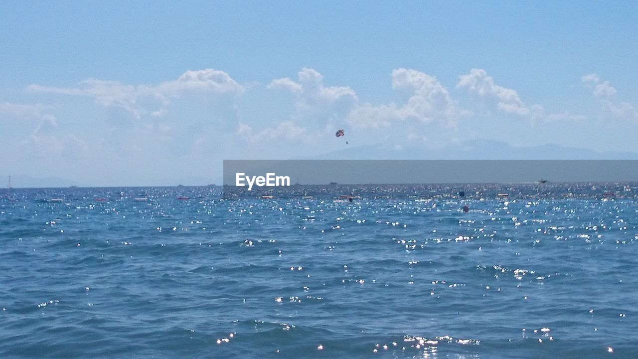 VIEW OF SEA AGAINST SKY