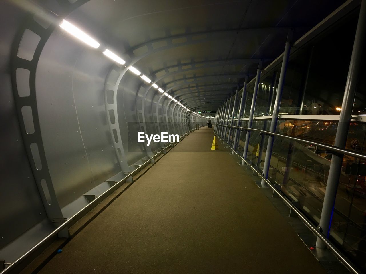 Corridor in building