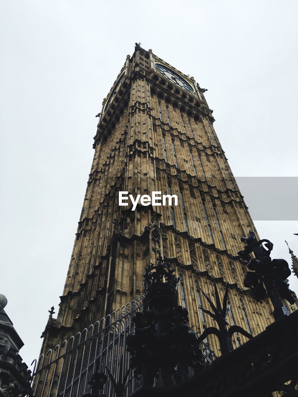 Low angle view of big ben