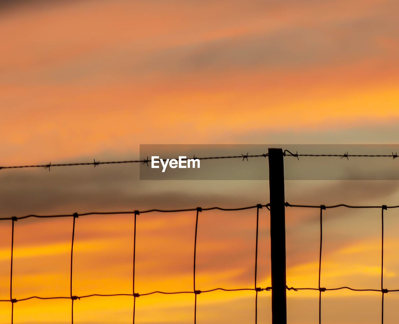 SCENIC VIEW OF SUNSET SKY