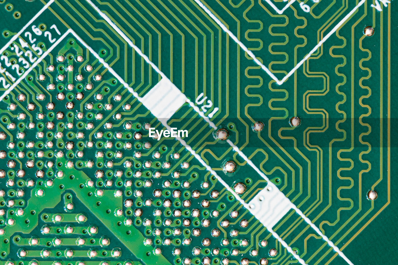 Close-up of circuit board