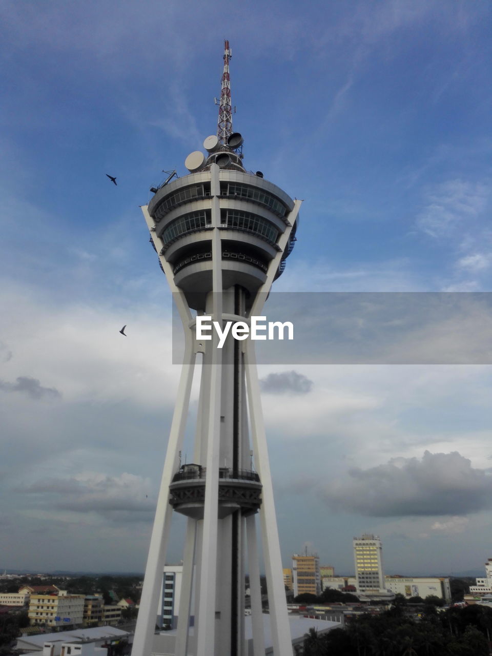 LOW ANGLE VIEW OF TOWER AGAINST SKY