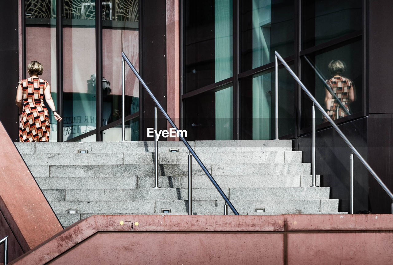 Staircase in building