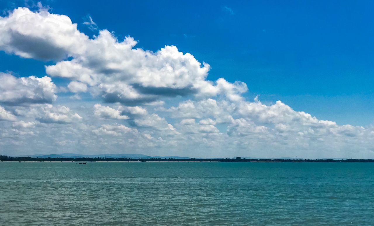 IDYLLIC VIEW OF SEA AGAINST SKY