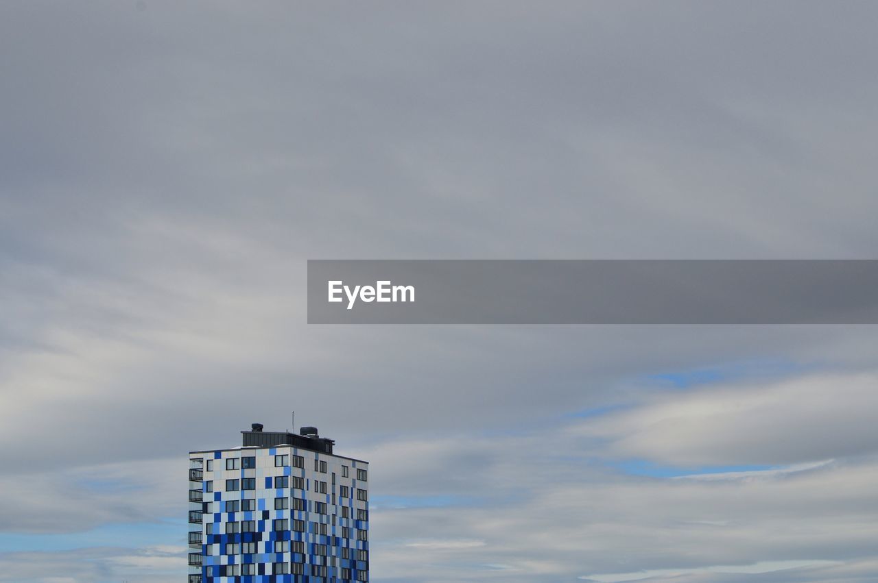 Low angle view of building against sky