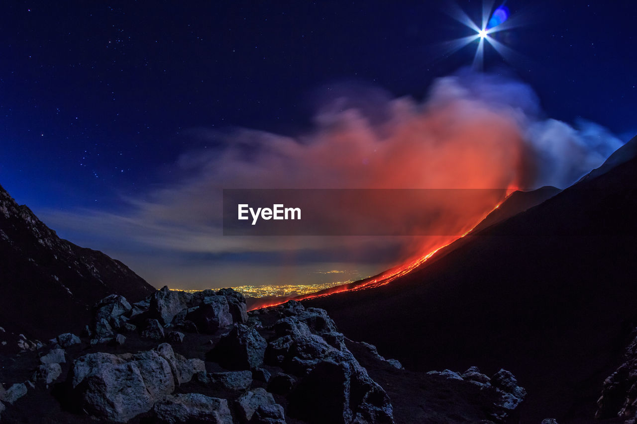 Etna eruption