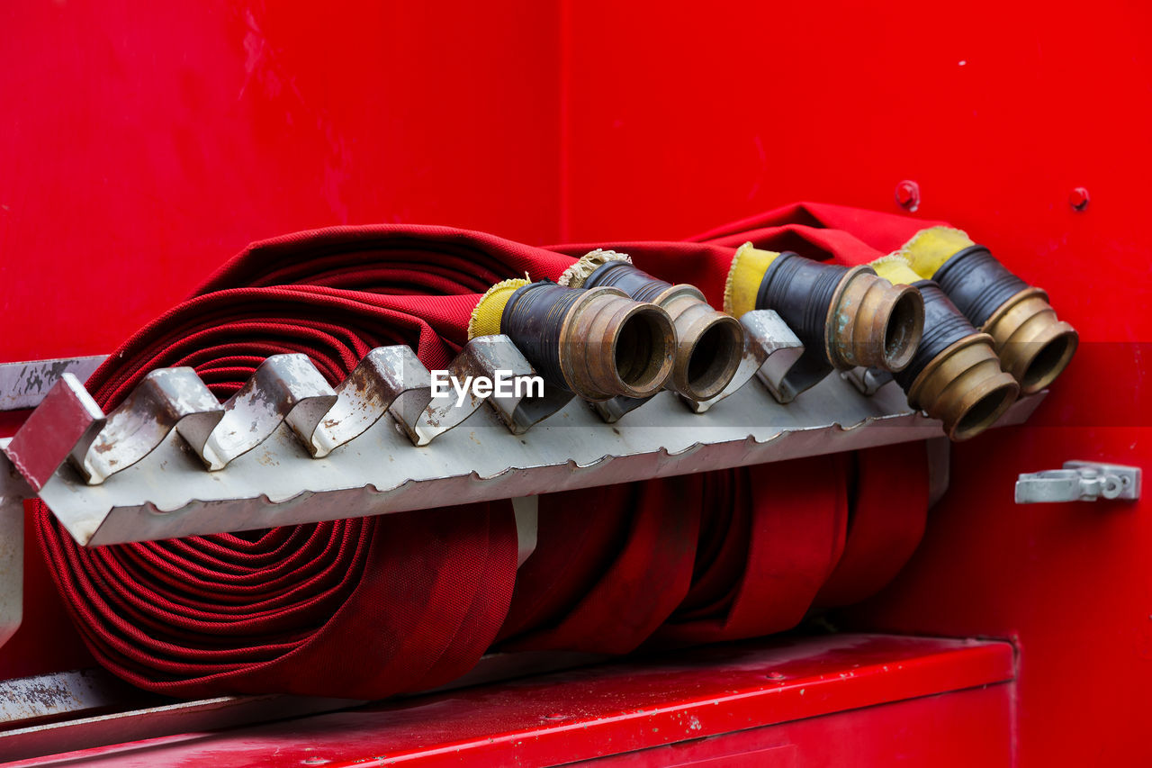 Close-up of hose