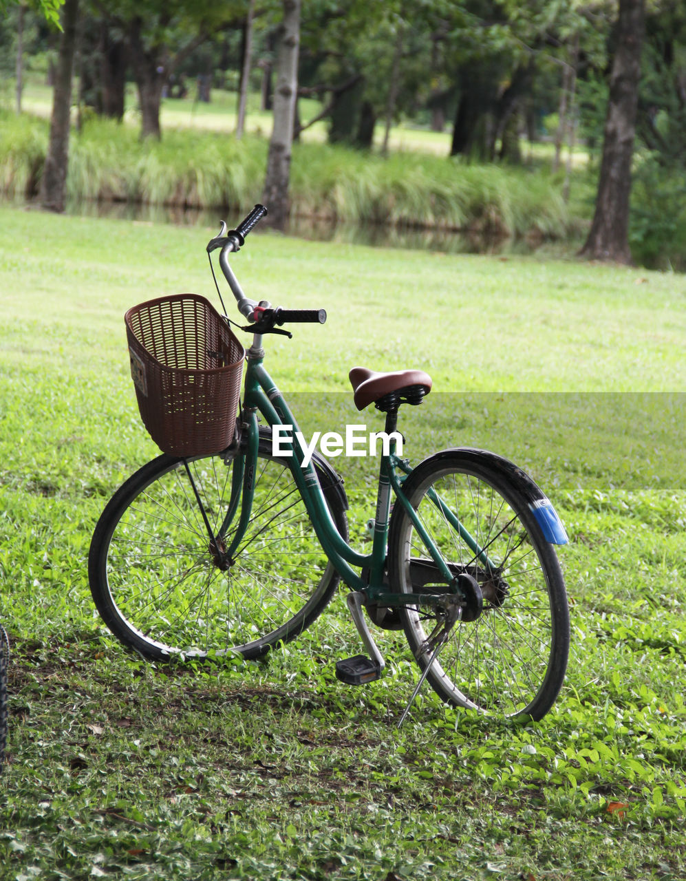 Bicycle in park