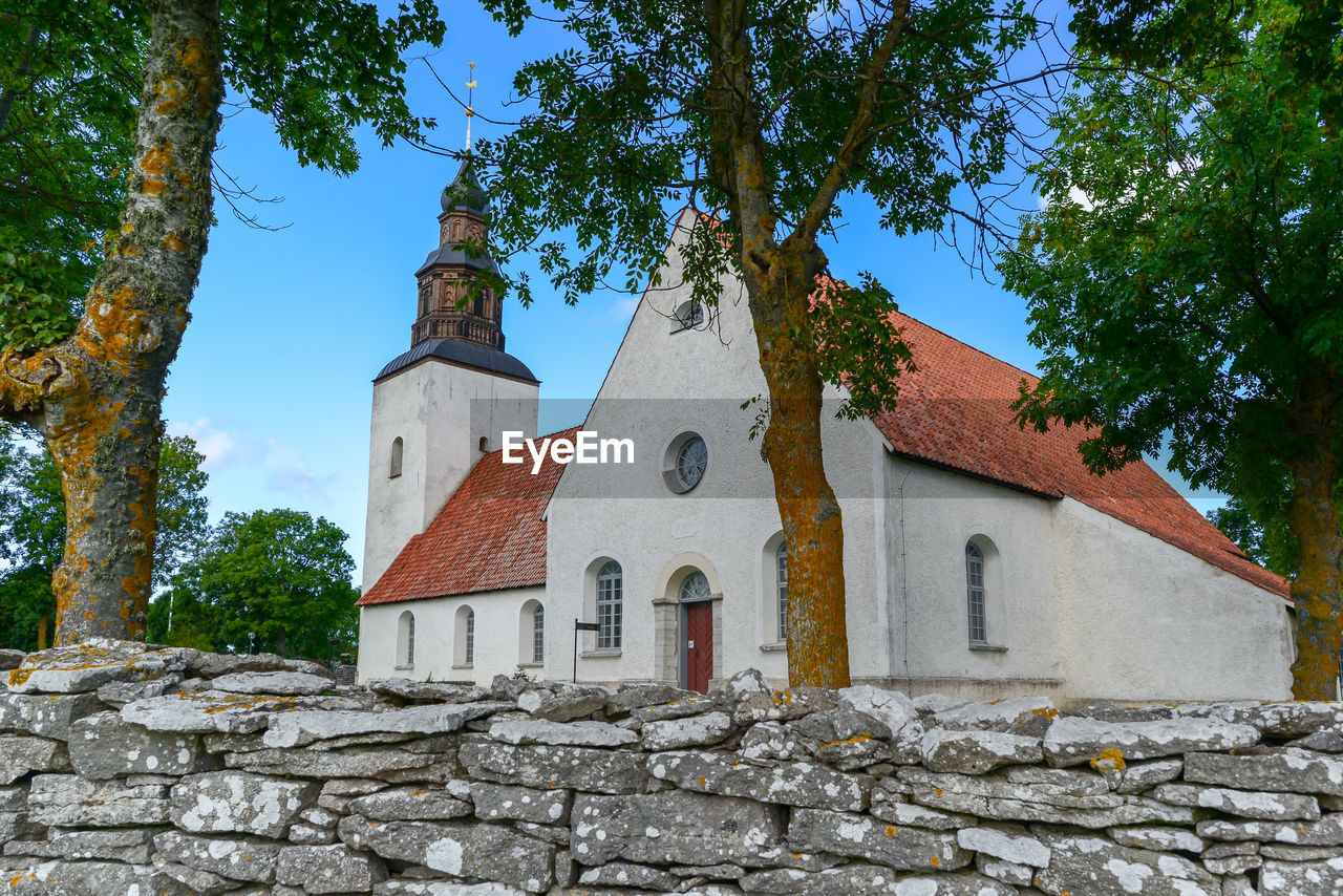 Faro church is the main church on faro island in sweden.