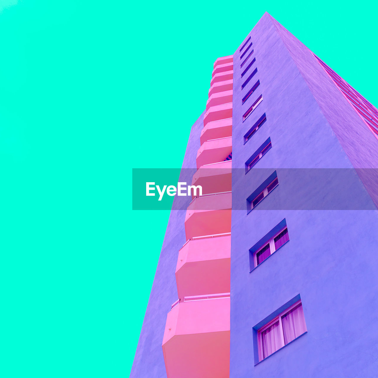 Architecture minimal colorful fashion art