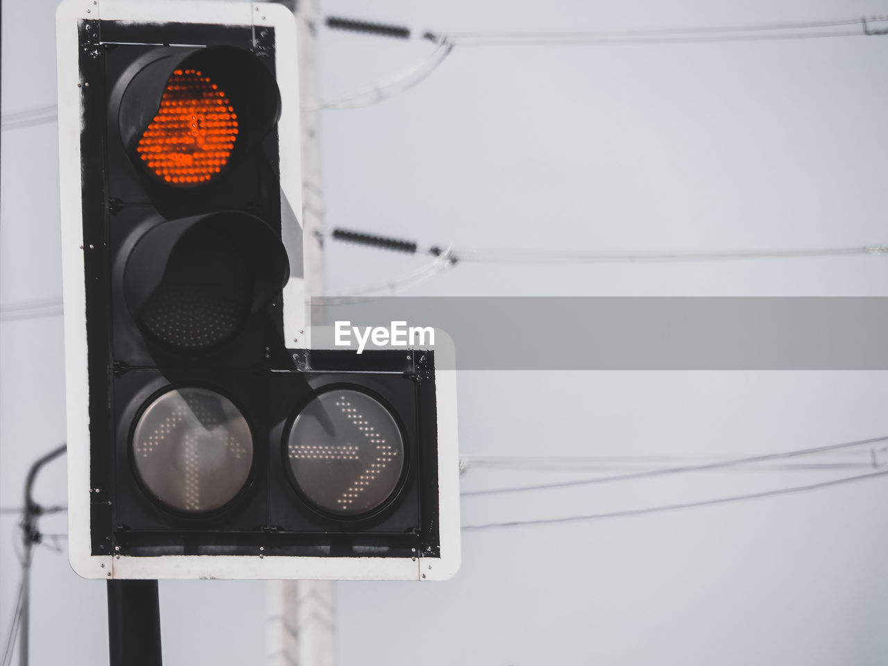 Low angle view of road signs