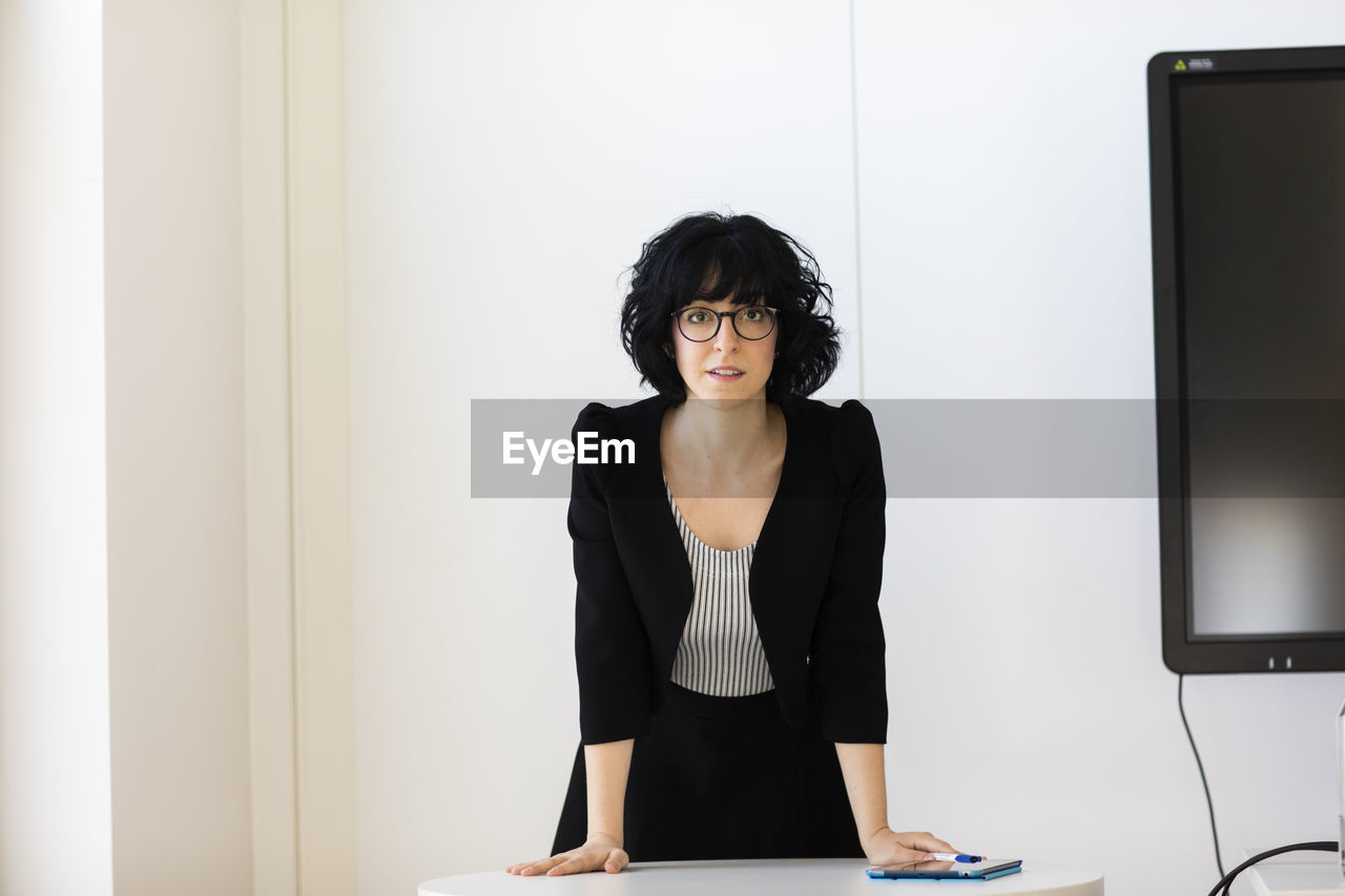 Woman leader in an office
