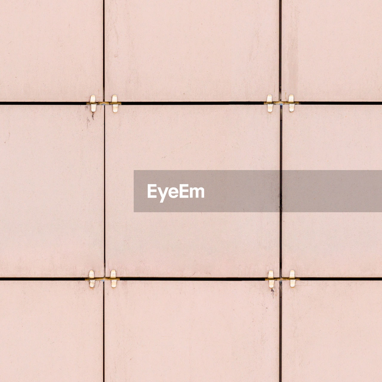 Full frame shot of tiled ceramic outdoor wall 