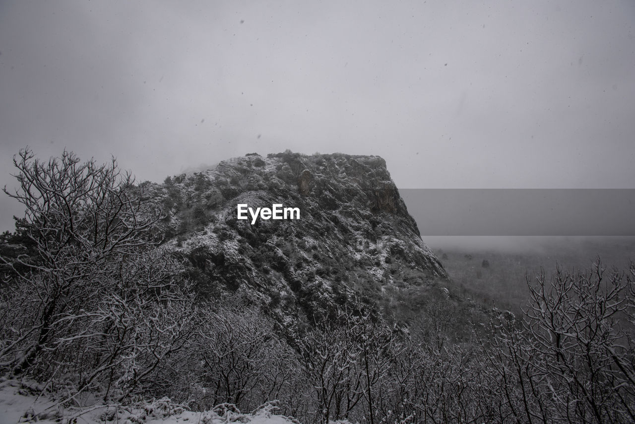 SCENIC VIEW OF SNOW COVERED LANDSCAPE