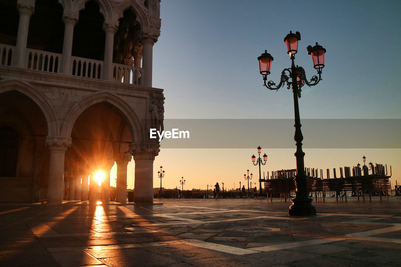 Sunrise at piazza san marco, venice