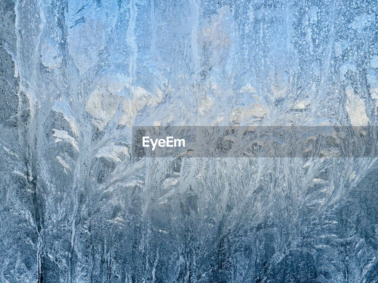 full frame shot of snow covered field