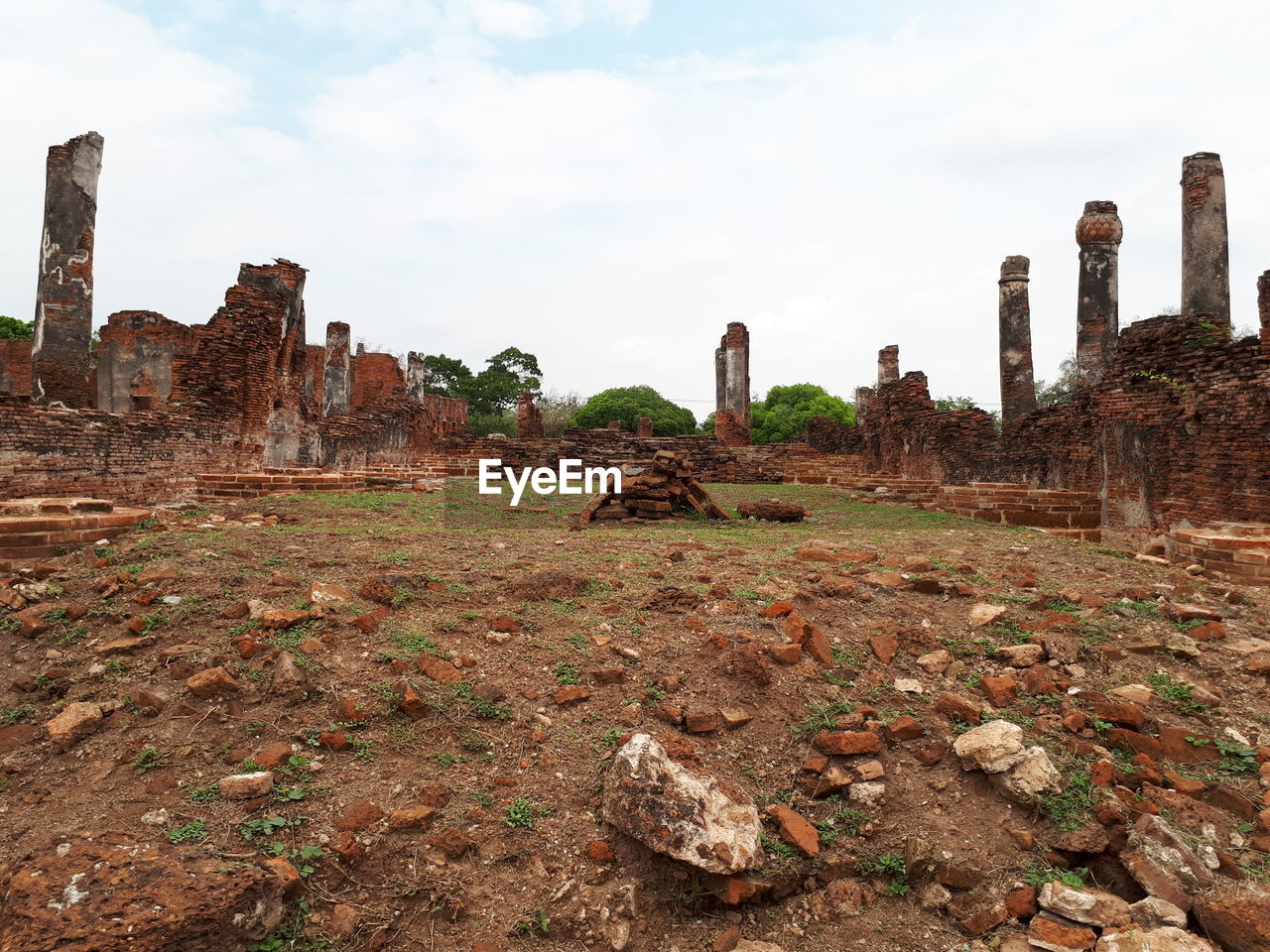 VIEW OF OLD RUIN