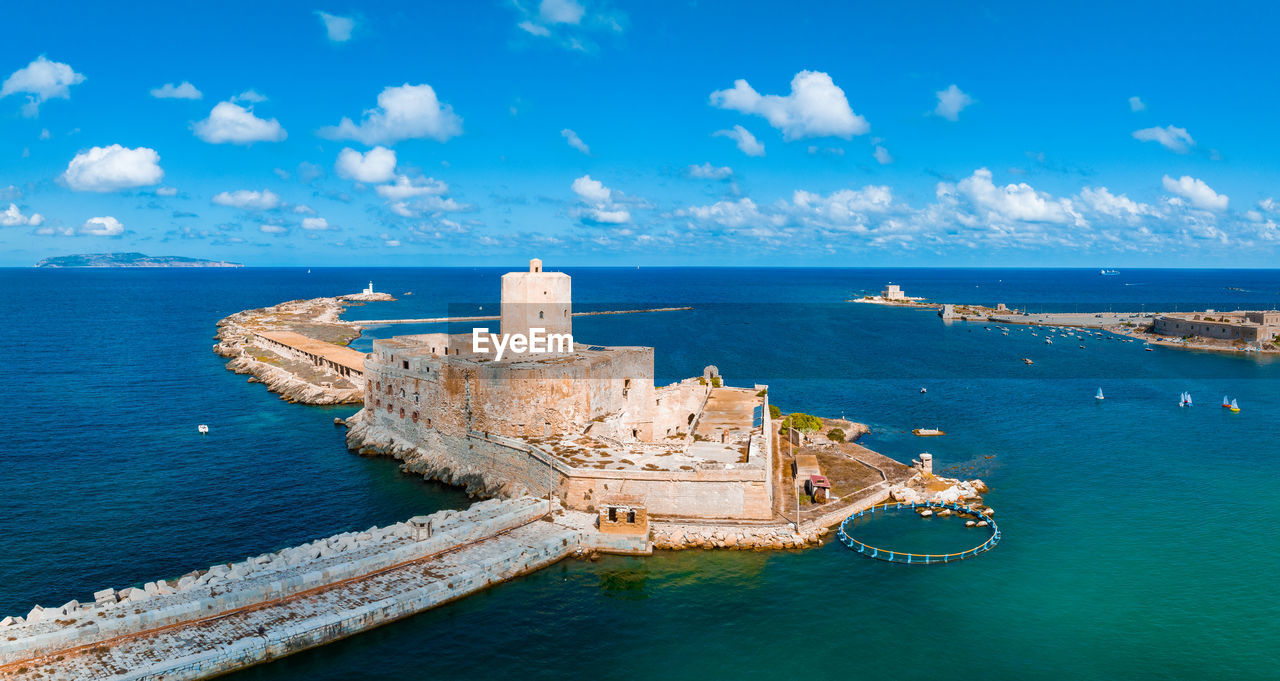 Medieval colombian castle also called sea castle