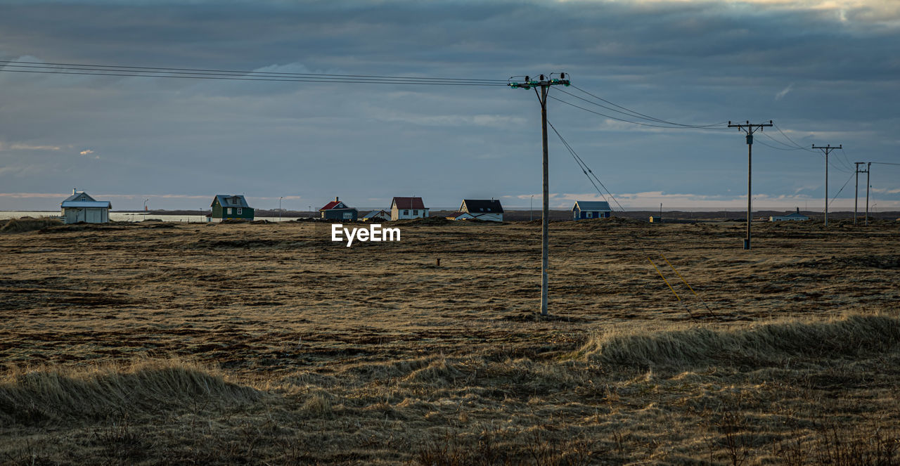 PANORAMIC SHOT OF LAND AGAINST SKY