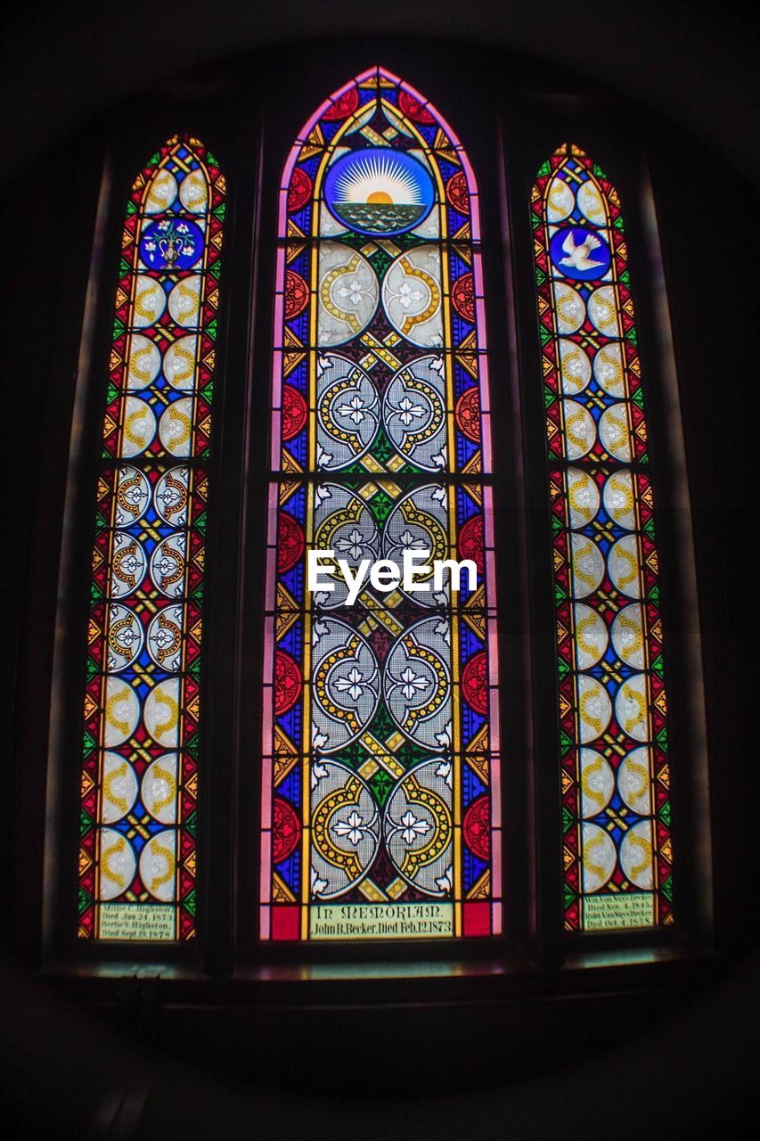 CLOSE-UP OF WINDOW IN TEMPLE