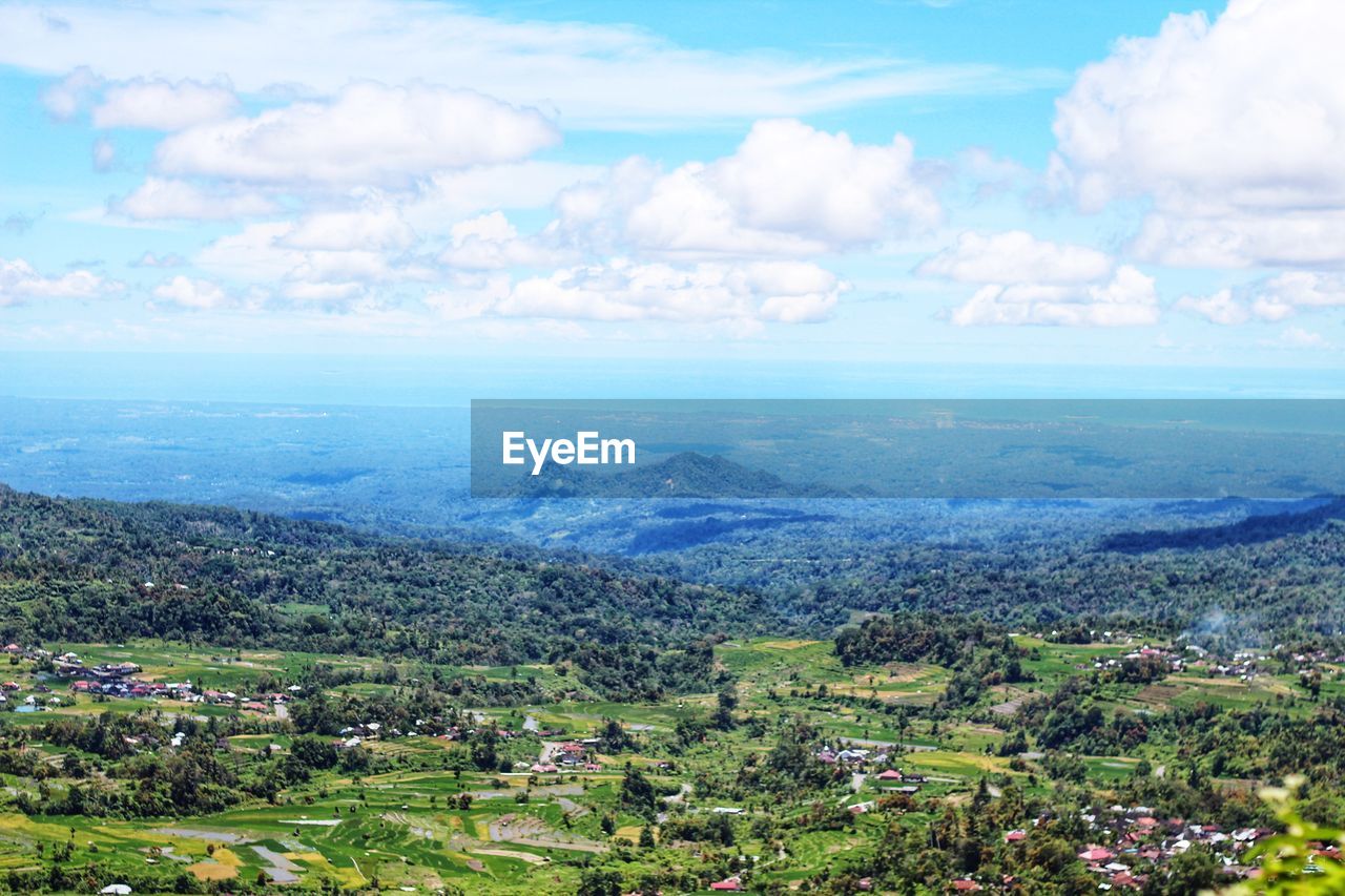 AERIAL VIEW OF LANDSCAPE