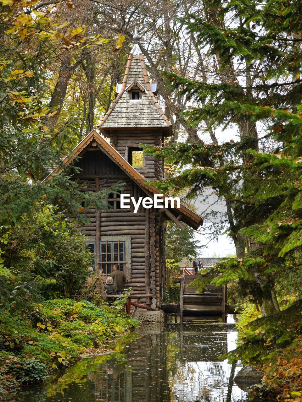 HOUSE AND TREES