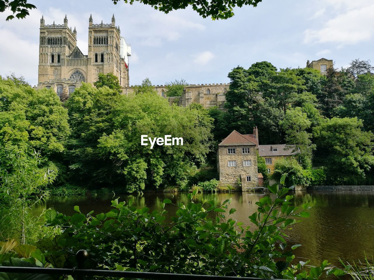 Durham cathedral by canal