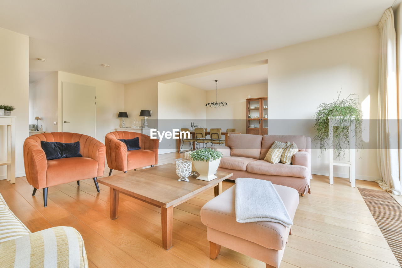 Interior of modern living room