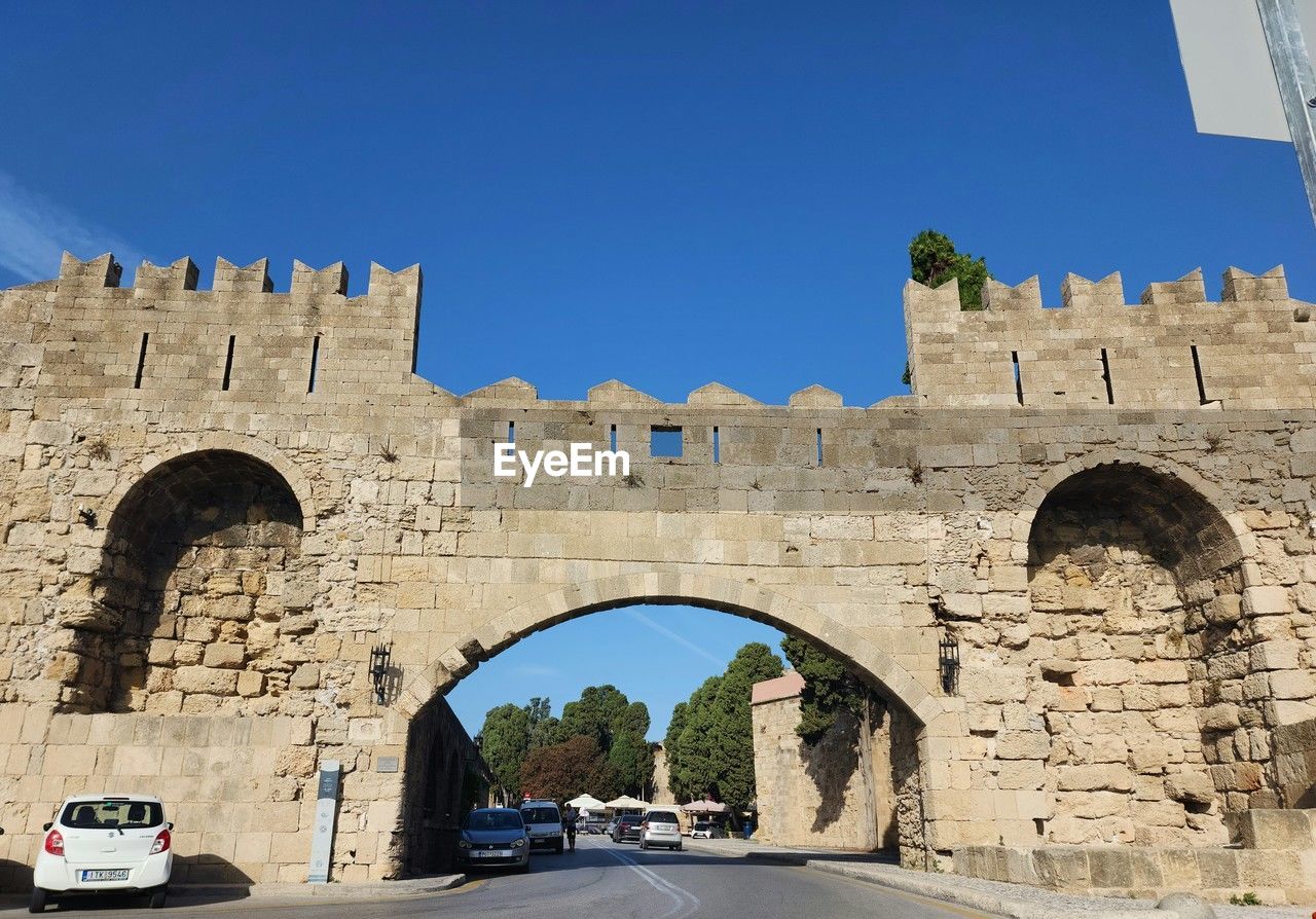 low angle view of historical building