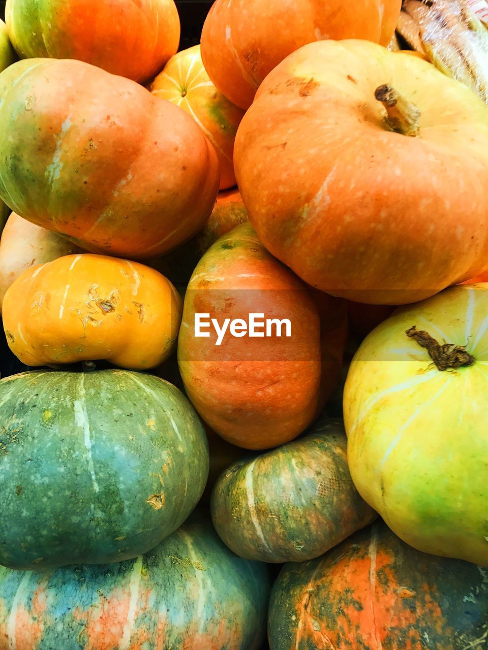 FULL FRAME SHOT OF PUMPKINS