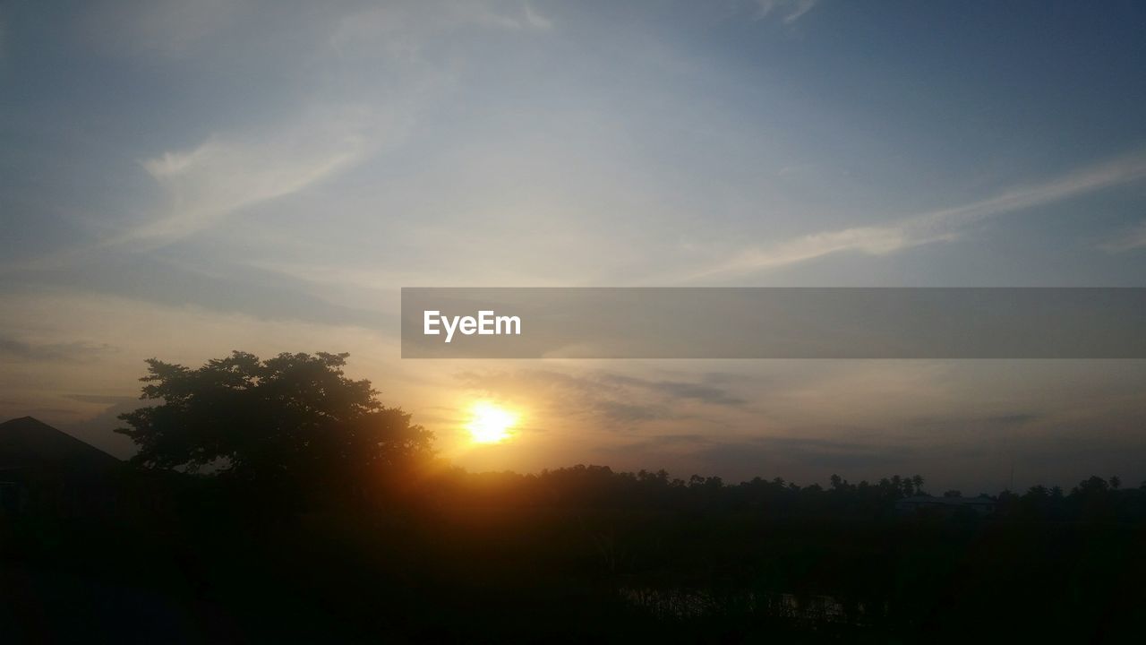 SCENIC VIEW OF SUNSET