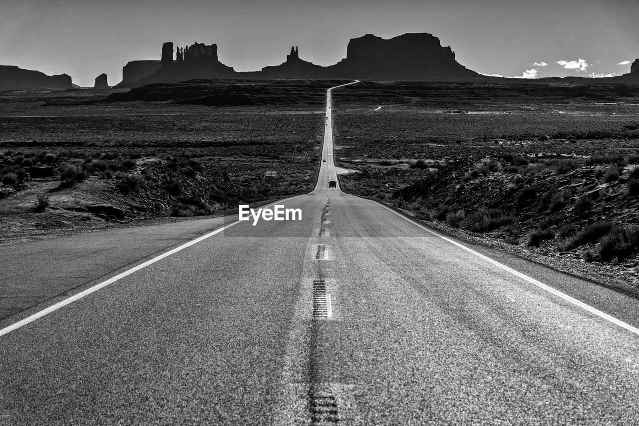 Road amidst landscape