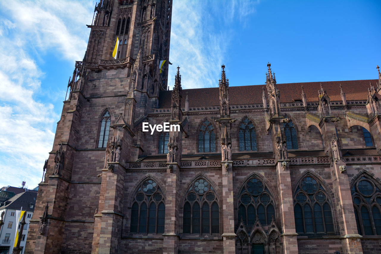 low angle view of cathedral against sky