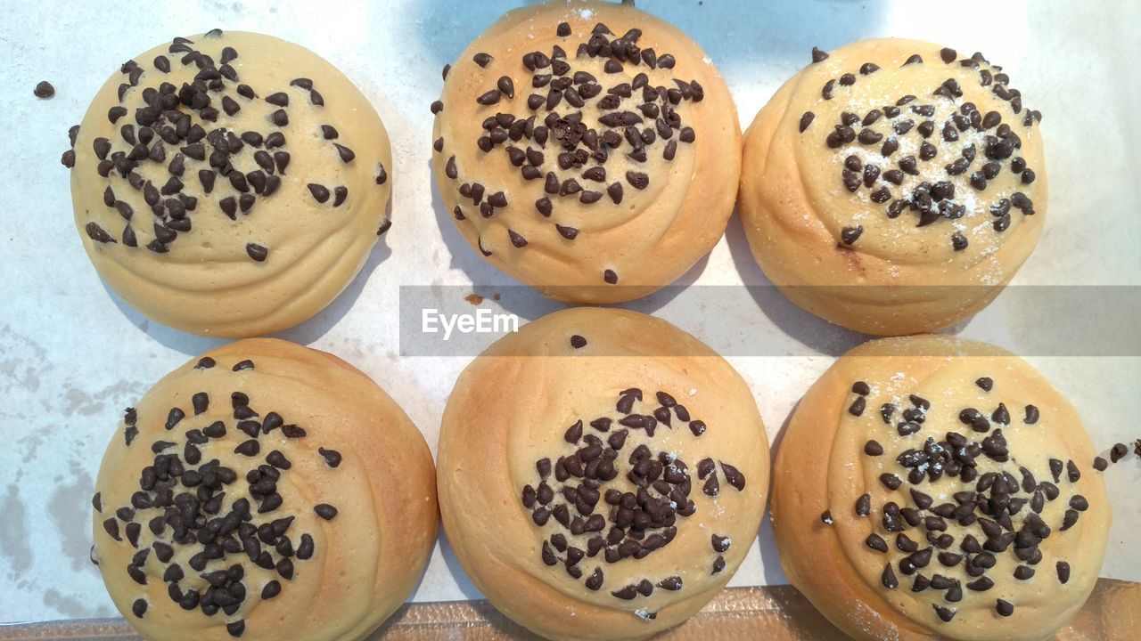 Close-up of served cookies