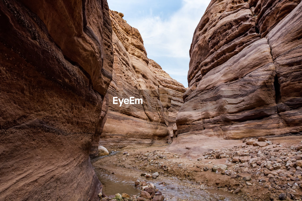 rock formations on mountain